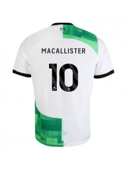 Liverpool Alexis Mac Allister #10 Replika Borta Kläder 2023-24 Kortärmad